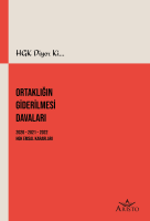 Ortaklığın Giderilmesi Davaları