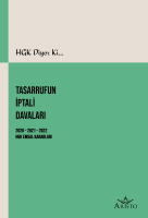 Tasarrufun İptali Davaları