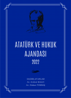 Atatürk ve Hukuk Ajandası 2022 - Mavi
