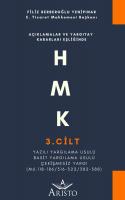 HMK - 3. Cilt - Yazılı Yargılama Usulü • Basit Yargılama Usulü • Çekişmesiz Yargı