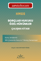 Aristohocam HMGS - Borçlar Hukuku Özel Hükümler Çalışma Kitabı