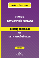 HMGS 2024 Eylül Sınavı Çıkmış Soruları ve Detaylı Çözümleri