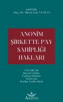 Anonim Şirkette Pay Sahipliği Hakları