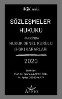 Sözleşmeler Hukuku Hakkında Hukuk Genel Kurulu Kararları 2020