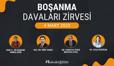 Boşanma Davaları Zirvesi Hukukegitim.com Hukukegitim.com