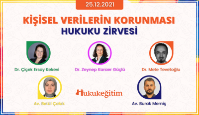 Kişisel Verilerin Korunması Hukuku Zirvesi Video Kaydı Hukukegitim.com