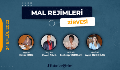 Mal Rejimleri Zirvesi Video Kaydı Hukukegitim.com Hukukegitim.com