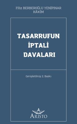 Tasarrufun İptali Davaları Aristo Yayınevi Filiz Berberoğlu Yenipınar