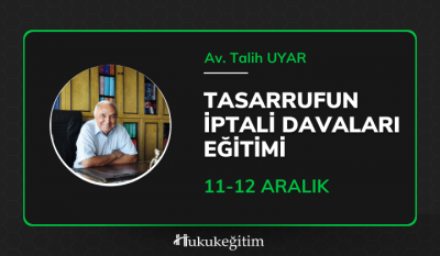 Tasarrufun İptali Davaları Video Eğitimi Hukukegitim.com Hukukegitim.c